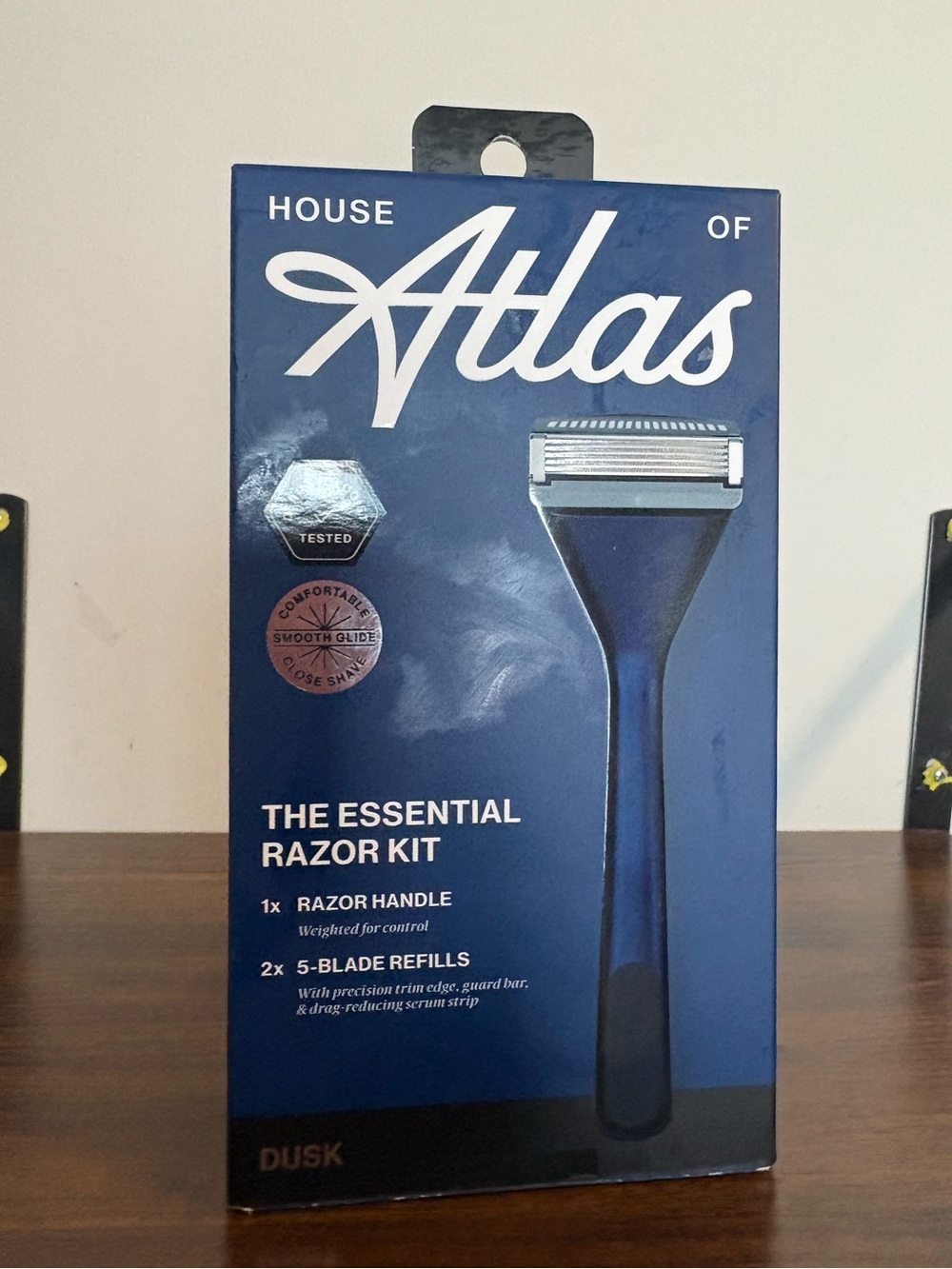 House of Atlas The Essential Razor Kit Dusk 5-Blade Razor NEW